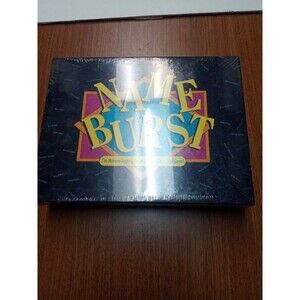 Name Burst Famous Name Memory Board Game Brand New Factory Sealed